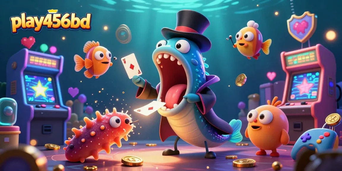Join the magic at play456bd with a dazzling underwater casino scene featuring enchanting sea creatures.