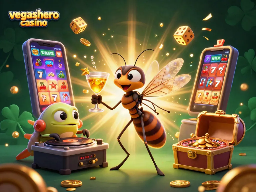 Experience the thrill of vegashero casino with colorful 3D characters, dynamic slots, and a vibrant atmosphere.