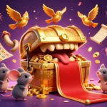 Enjoy thrilling entertainment at dn88 with cartoon characters in a vibrant casino scene.