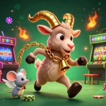 Win exciting bonuses at Winner Island Casino with vibrant game elements and characters.